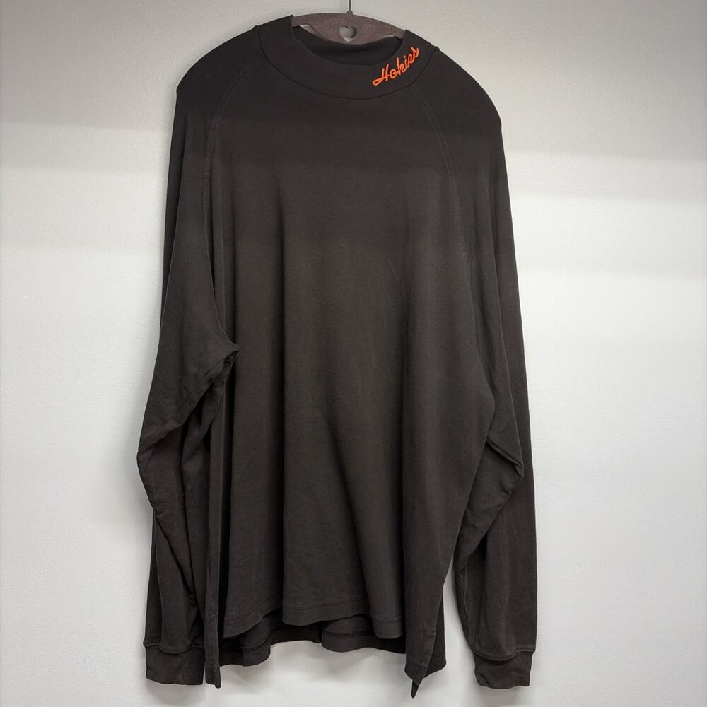 Peter Miller - VA Tech Hokies Embroidered Long Sleeve Black Shirt -Men’s Size XL
